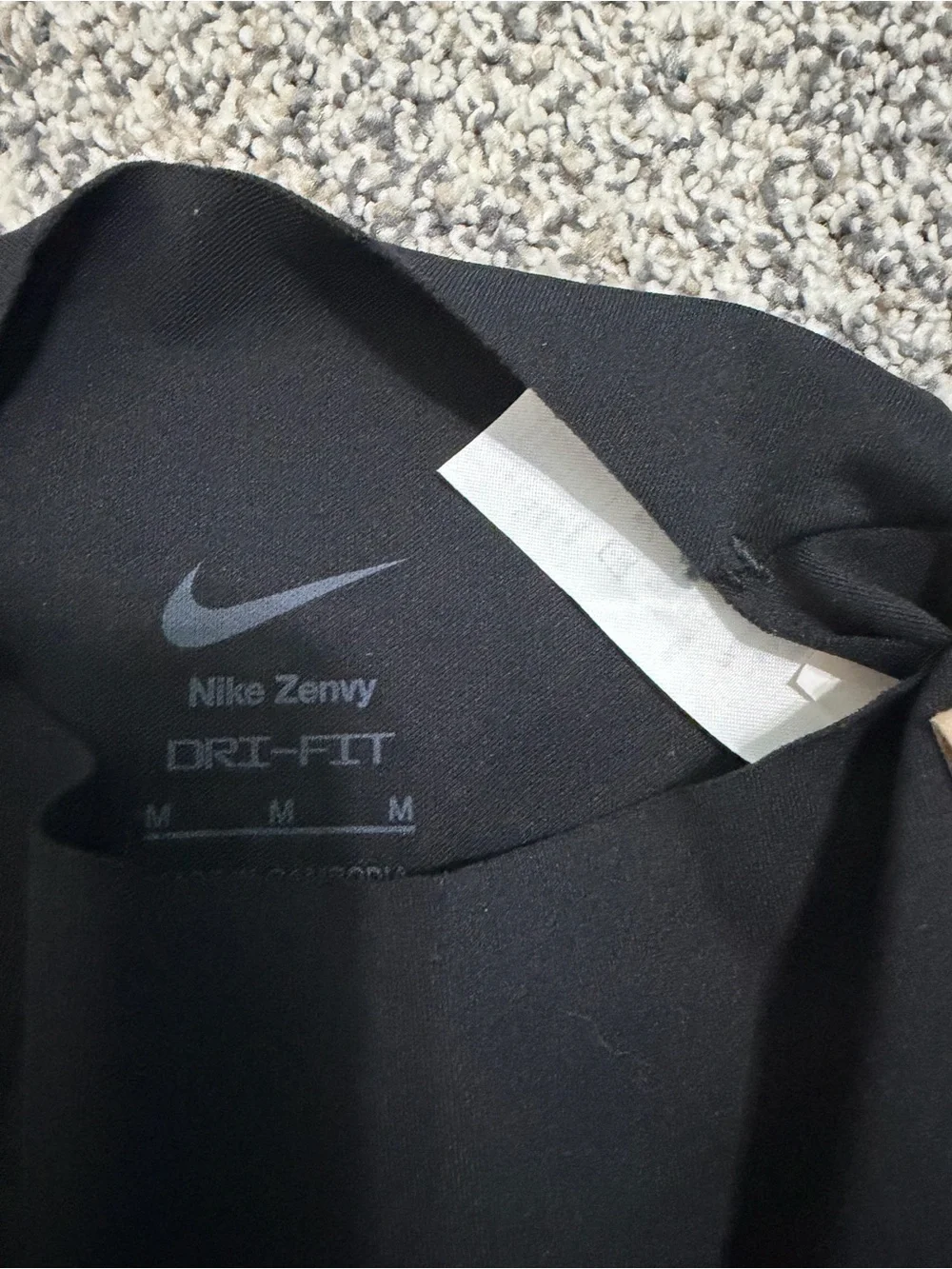 Nike Black Zenvy Top